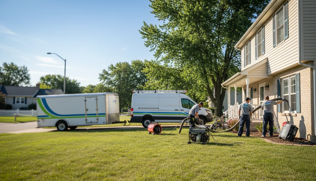 Flooded Basement Restoration And Cleanup With Repair in Lemont, IL near me